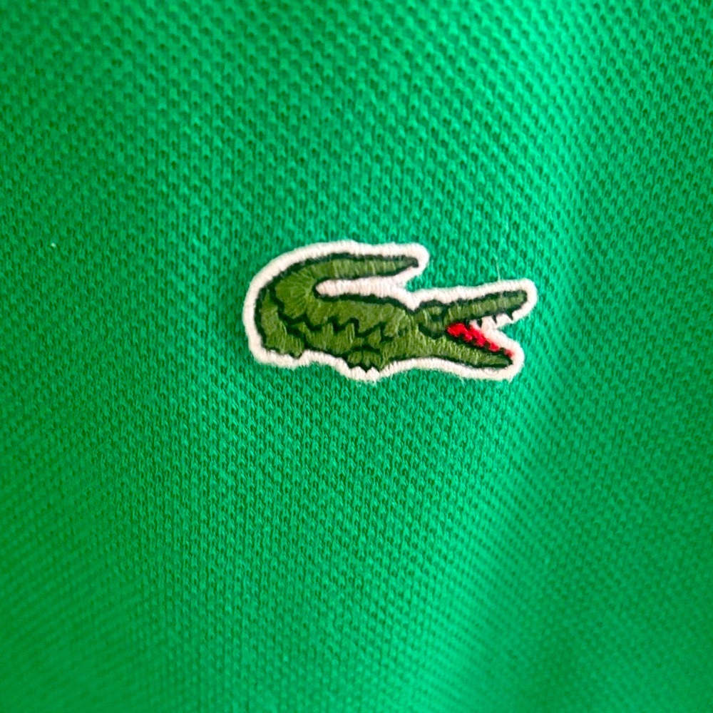 Lacoste Classic Cotton Polo size kids size 7 never worn ! - Picture 2 of 6